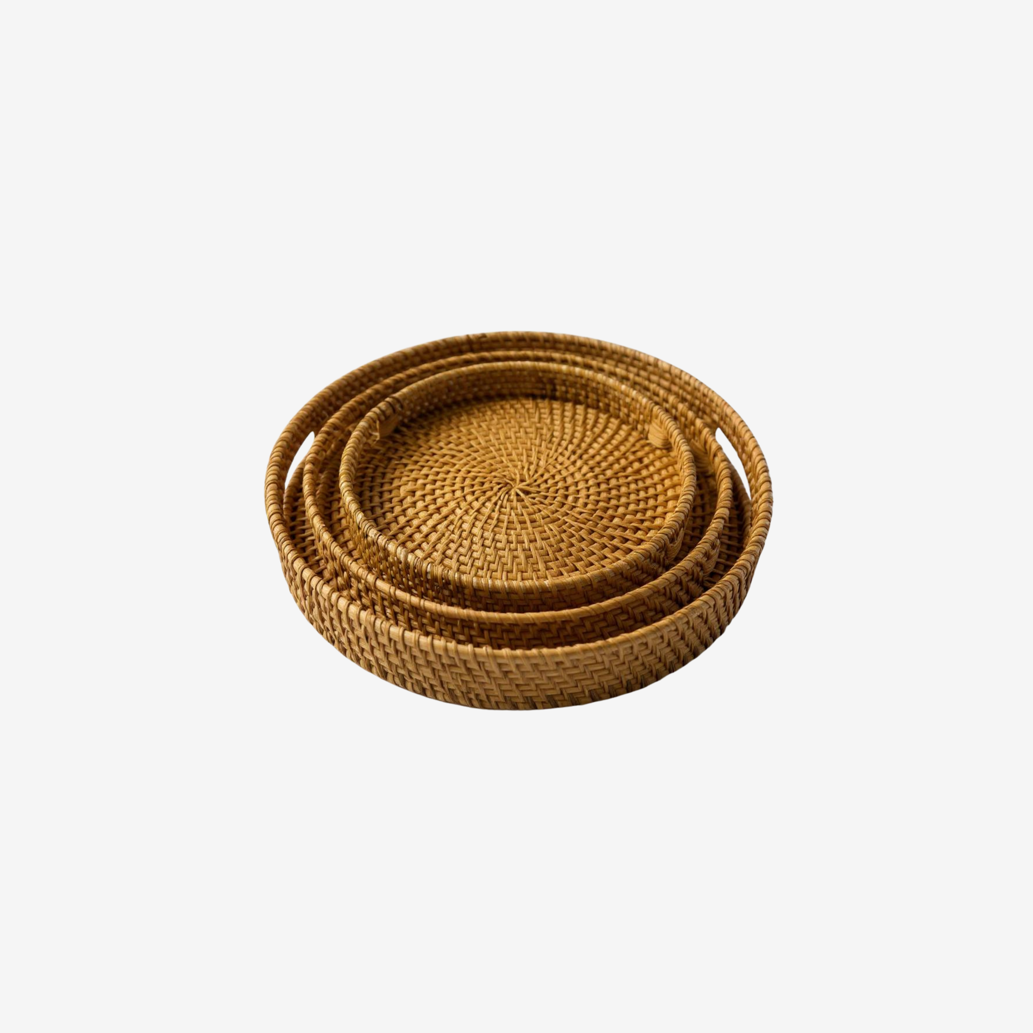 Rattan Dekoratif Tepsi